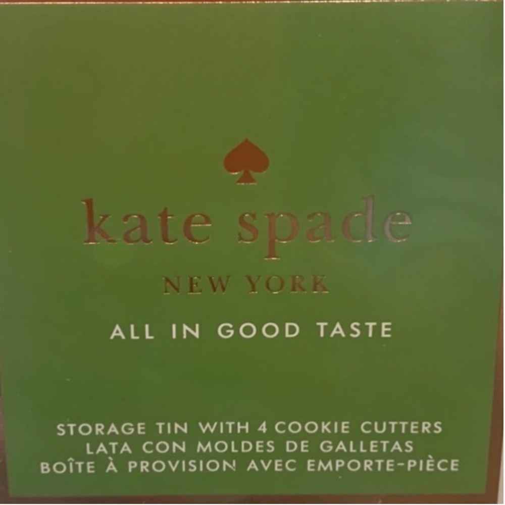 Kate Spade Cookie Cutters 4 shapes - Picture 6 of 7